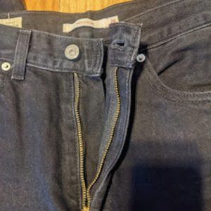 Levi's high loose jean in black